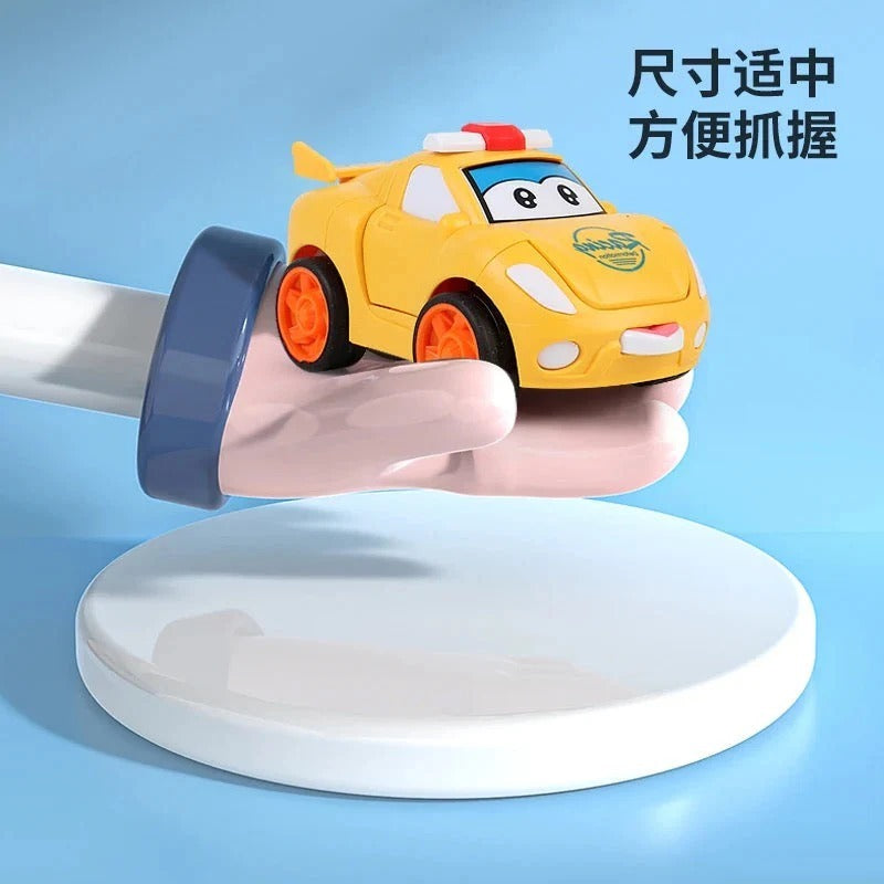 Cartoon Transformer Robot Car – McQueen Mini Transforming Toy