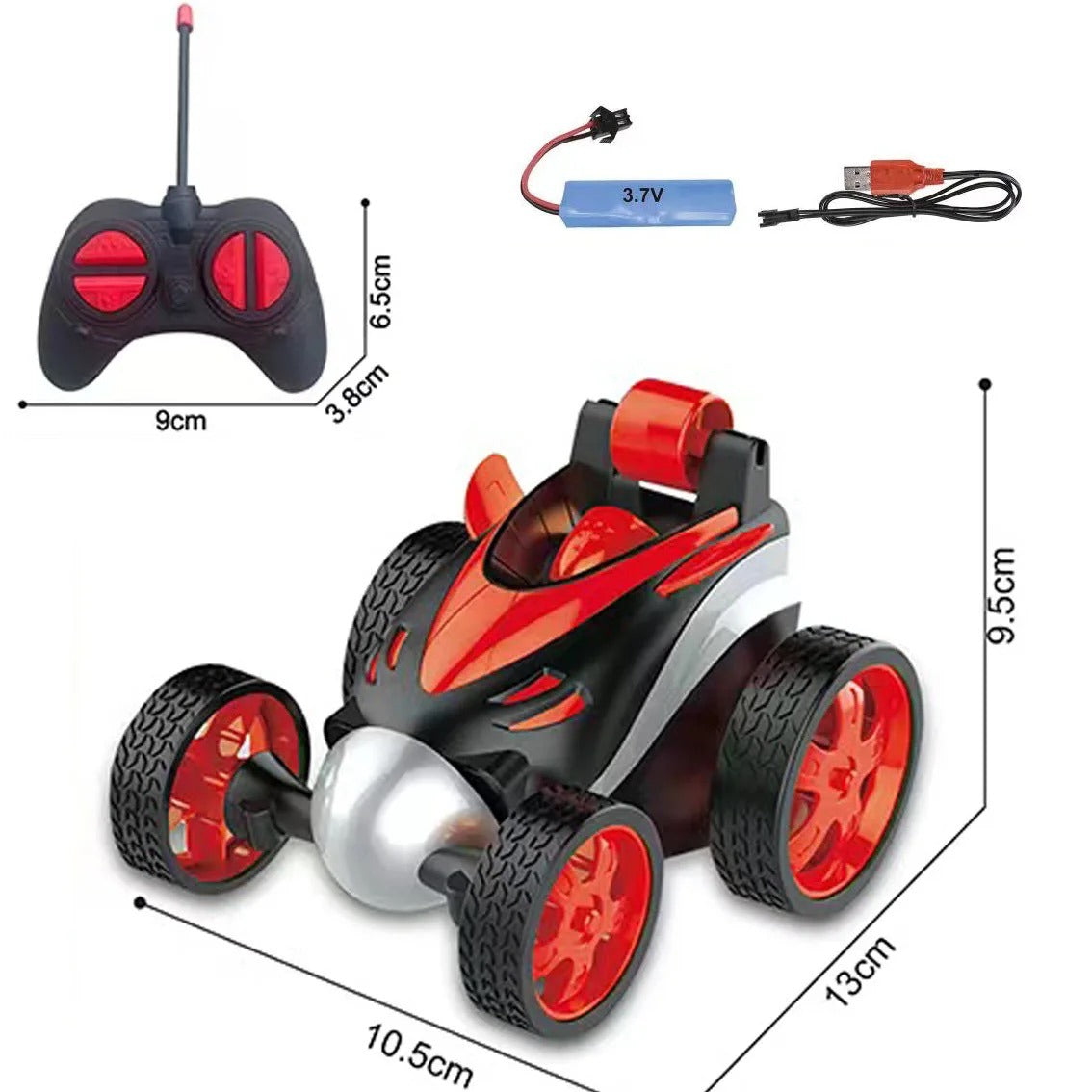 RC Stunt Car for Kids Remote Control Toy Car with 360 Degree Rotation
