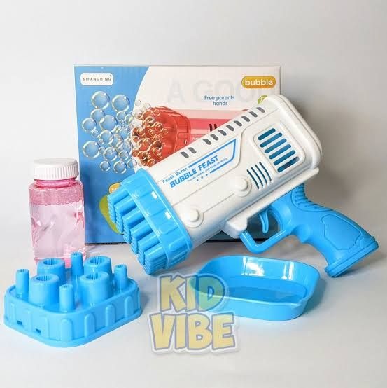 36 Holes, Electric, Bubble Machine, Bubble Gun, Includes Bubble Liquid