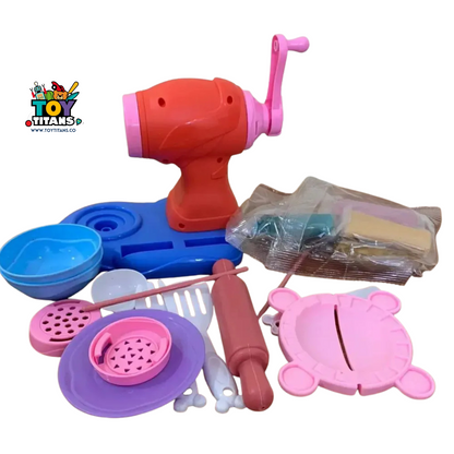 Color Clay Noodles Maker – 6-Color Playdough Toy Set