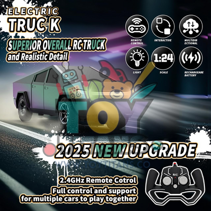 RC Cyber Pickup Truck – All-Terrain High-Speed Toy Vehicle