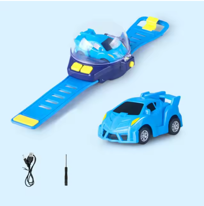 World’s Smallest RC Car – Metal Mini Car with Watch Controller