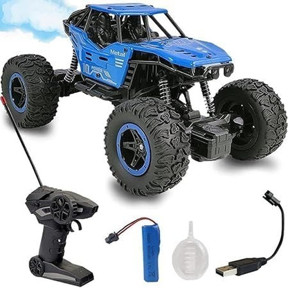 Smoke Rock Crawler RC Car – 4WD Alloy Off-Road Monster Truck
