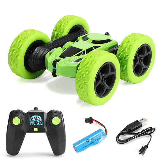 RC Double-Sided Stunt Car – 360° Flip Off-Road Vehicle