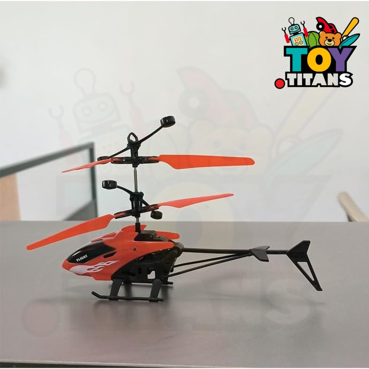 Gesture Sensing RC Helicopter – Rechargeable LED Flying Toy