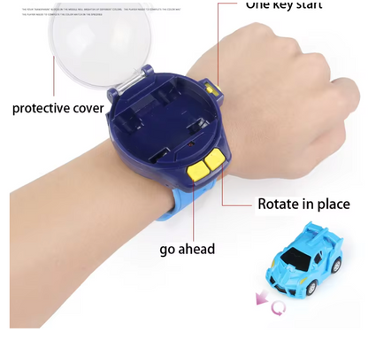 World’s Smallest RC Car – Metal Mini Car with Watch Controller