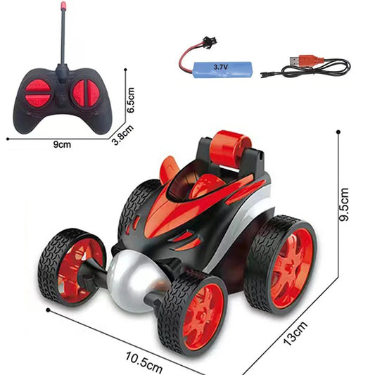 RC Stunt Car for Kids – 360° Rotating Rechargeable Toy Car