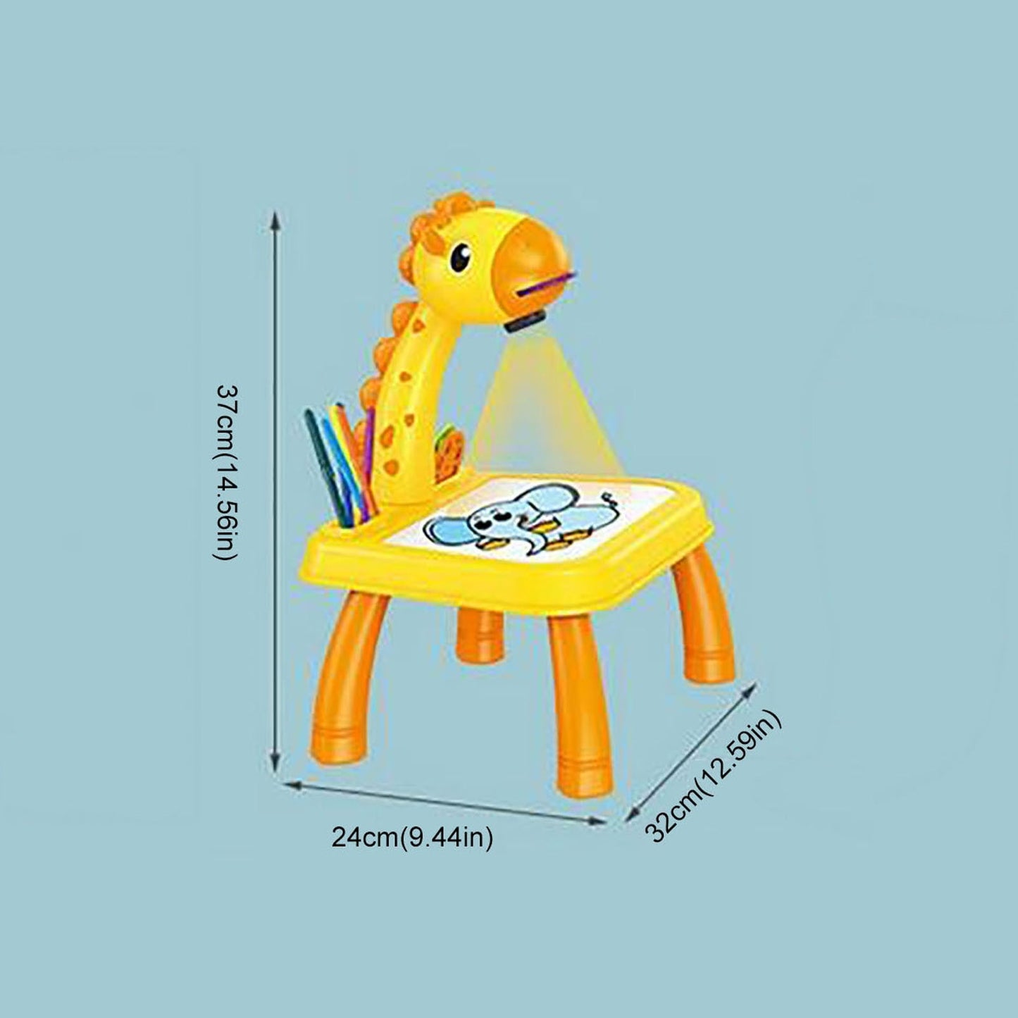 Frozen LED Projector Drawing Board – Kids Projection Art Table