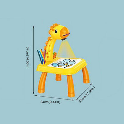 Frozen LED Projector Drawing Board – Kids Projection Art Table