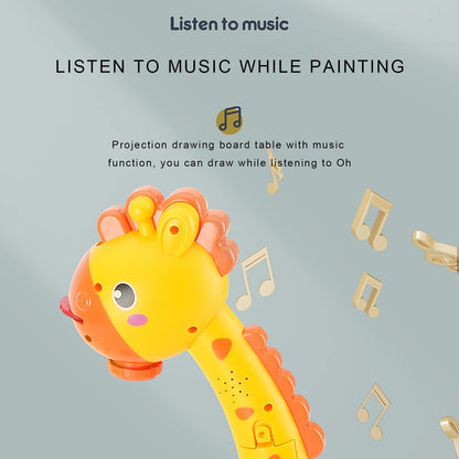 Frozen LED Projector Drawing Board – Kids Projection Art Table