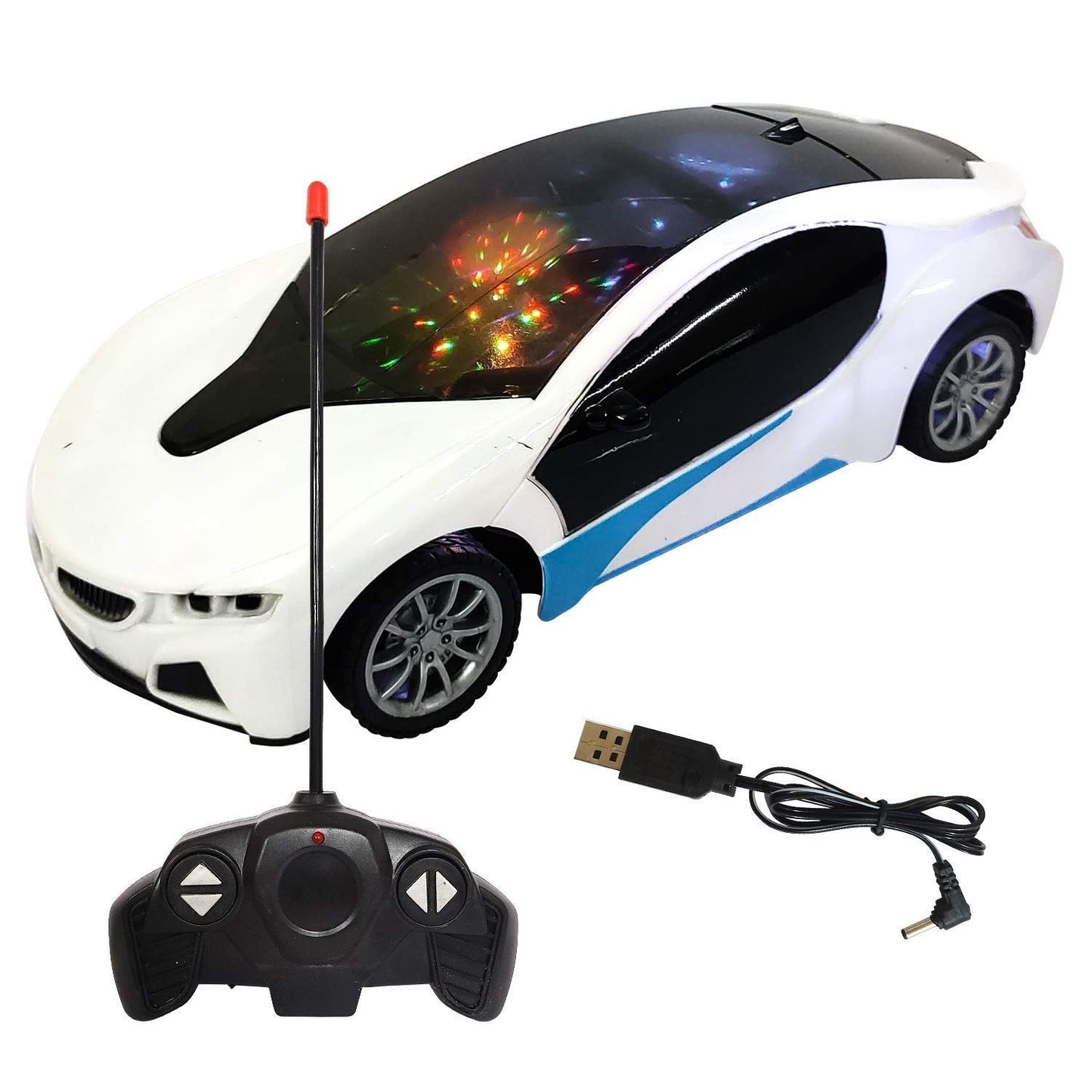 Rechargeable RC 3D Famous Car – High-Speed 1:22 Scale Toy