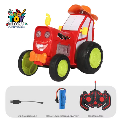 Jumping Tractor Crazy RC Car – 360° Stunt & Jumping Car