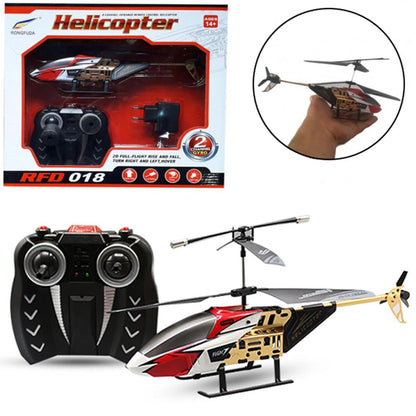 Big RC Helicopter RFD-018 – 2CH Rechargeable Flying Toy with LED