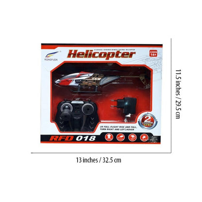 Big RC Helicopter RFD-018 – 2CH Rechargeable Flying Toy with LED