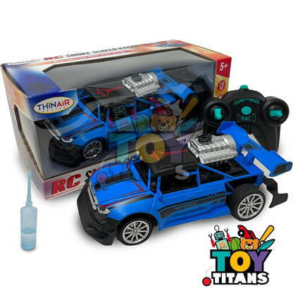 Nature Bound Smoke Screen RC Car – Mist Spray & LED Racing Car