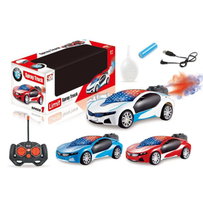 40MHz RC 3D Lighting Car With Smoke